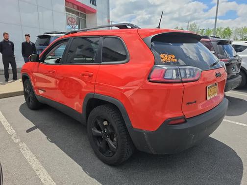 Spitfire Orange Clearcoat 2021 Jeep Cherokee Altitude