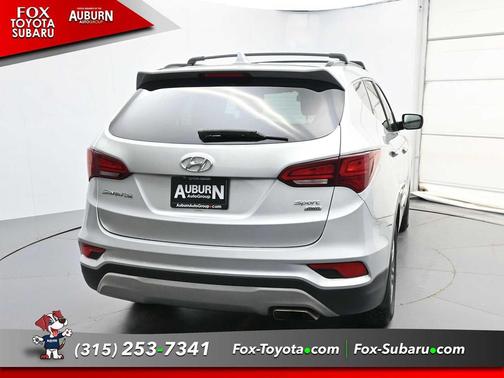 Sparkling Silver 2018 Hyundai Santa Fe Sport 2.4L