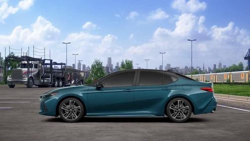Ocean Gem/Midnight Black Metallic 2026 Toyota Camry XSE
