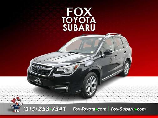 Crystal Black Silica 2017 Subaru Forester 2.5i Touring