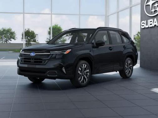 Crystal Black Silica 2026 Subaru Forester Hybrid Touring