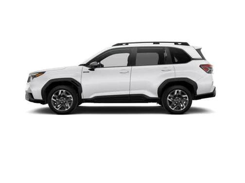 Crystal White Pearl 2026 Subaru Forester Hybrid Premium