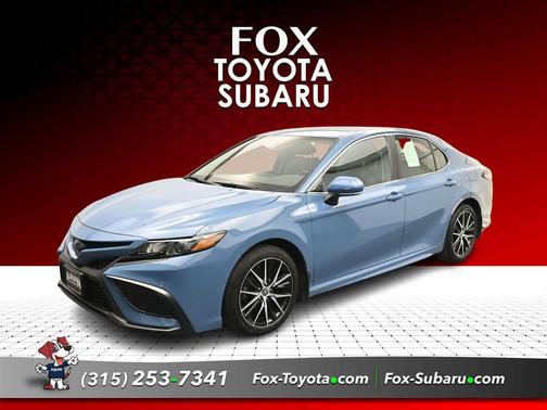 Cavalry Blue 2024 Toyota Camry SE