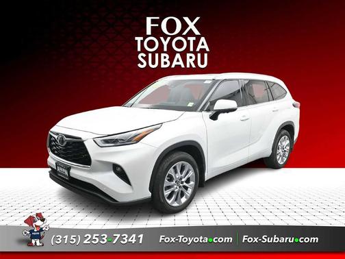 Wind Chill Pearl 2025 Toyota Highlander Limited