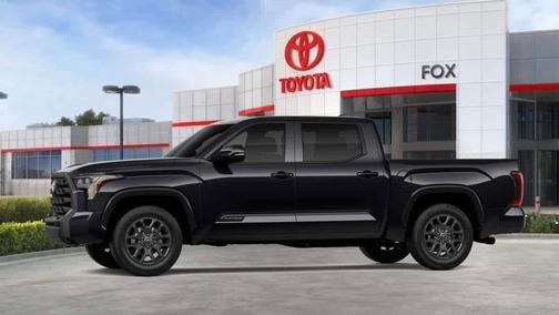 Midnight Black Metallic 2026 Toyota Tundra Platinum