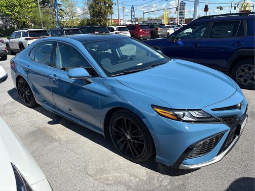 Cavalry Blue 2023 Toyota Camry XSE