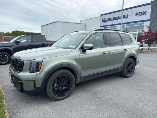 Jungle Green 2025 Kia Telluride SX X-Line