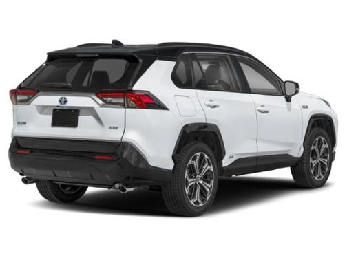 Silver Sky Metallic/Midnight Black Metallic 2023 Toyota RAV4 Prime XSE