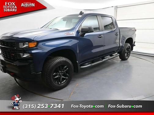 Northsky Blue Metallic 2020 Chevrolet Silverado 1500 Custom Trail Boss