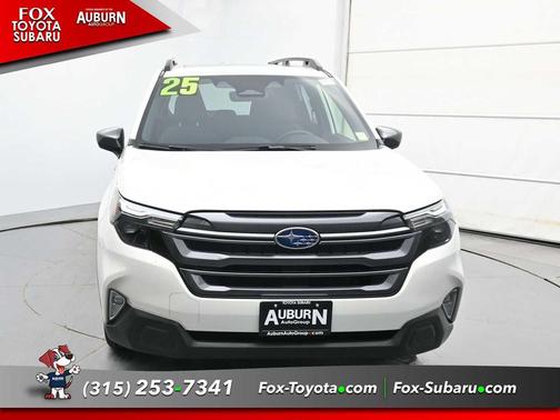 Crystal White Pearl 2025 Subaru Forester Premium