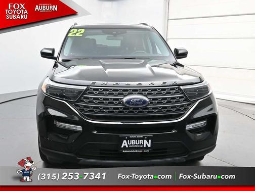 Agate Black Metallic 2022 Ford Explorer XLT