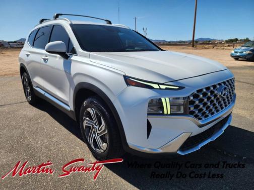 Quartz White 2022 Hyundai SANTA FE SEL