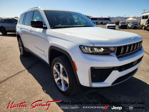 Bright White 2026 Jeep Grand Cherokee L Limited
