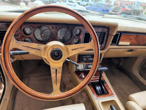 Cream 1982 Ford Mustang