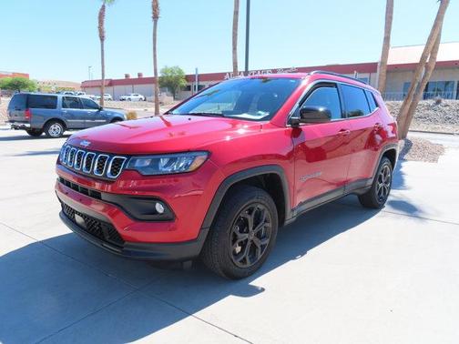 Red 2024 Jeep Compass Latitude
