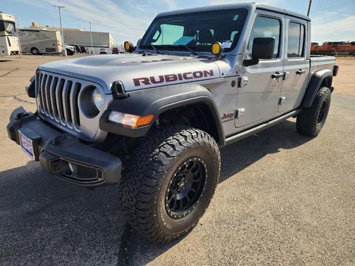 Billet Silver Metallic Clearcoat 2021 Jeep Gladiator Rubicon