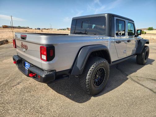 Billet Silver Metallic Clearcoat 2021 Jeep Gladiator Rubicon