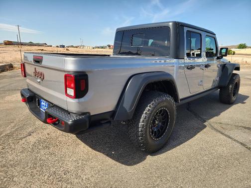 Billet Silver Metallic Clearcoat 2021 Jeep Gladiator Rubicon