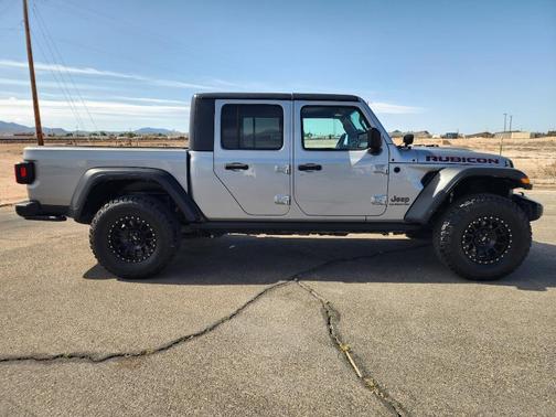 Billet Silver Metallic Clearcoat 2021 Jeep Gladiator Rubicon