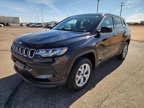 Diamond Black 2025 Jeep Compass Sport