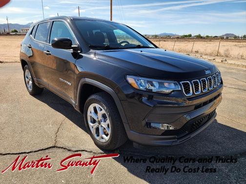 Diamond Black 2025 Jeep Compass Sport