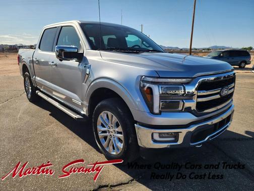 Iconic Silver Metallic 2024 Ford F-150 Lariat