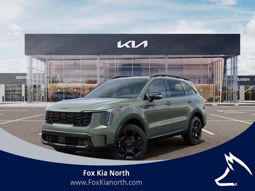 Jungle Green 2026 Kia Sorento SX