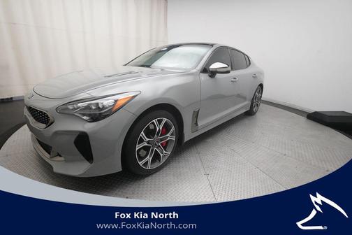 Ceramic Silver 2019 Kia Stinger GT1