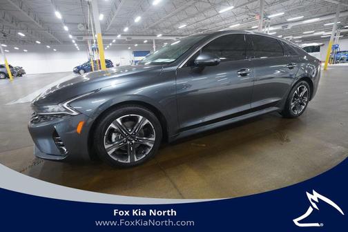 Gravity Gray 2021 Kia K5 EX