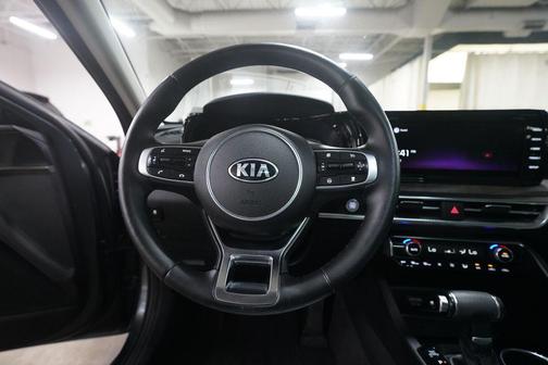 Gravity Gray 2021 Kia K5 EX