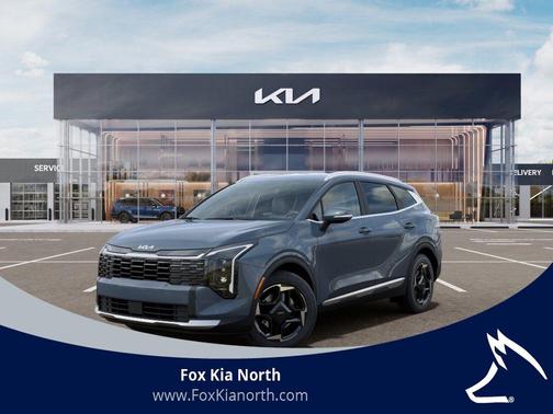 Heritage Blue 2026 Kia Sportage Hybrid EX
