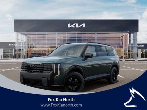 Black Jade Green 2027 Kia Telluride Hybrid X-Line SX