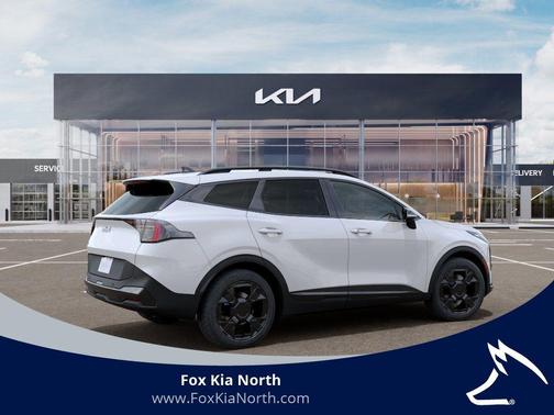 Snow White Pearl 2026 Kia Sportage X-Line