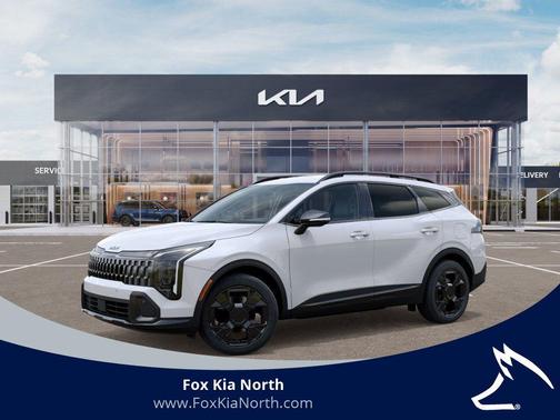 Snow White Pearl 2026 Kia Sportage X-Line