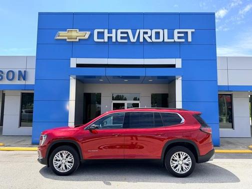 Volcanic Red 2025 GMC Acadia Elevation