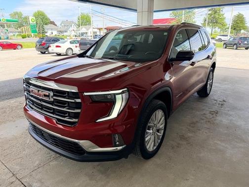 Volcanic Red 2025 GMC Acadia Elevation