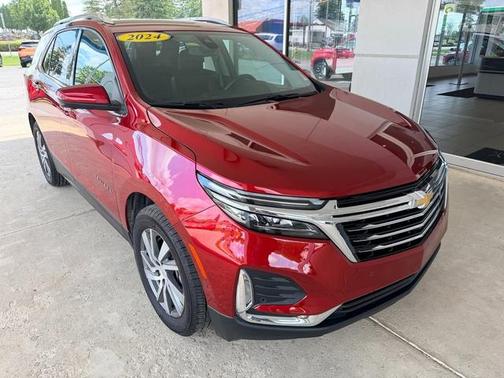 Radiant Red 2024 Chevrolet Equinox Premier