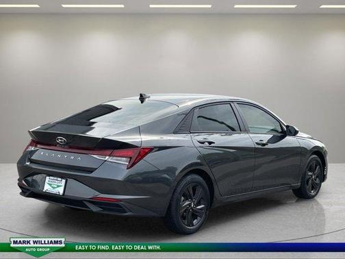 Portofino Gray 2021 Hyundai ELANTRA SEL