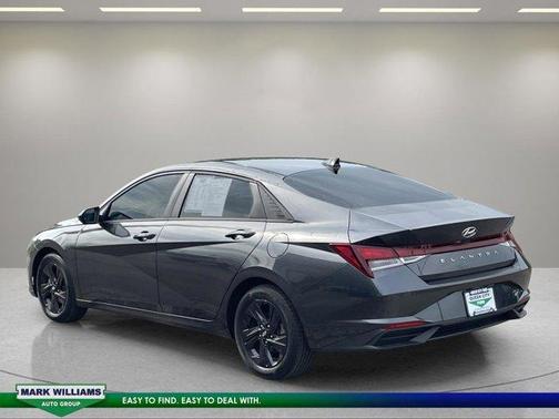 Portofino Gray 2021 Hyundai ELANTRA SEL