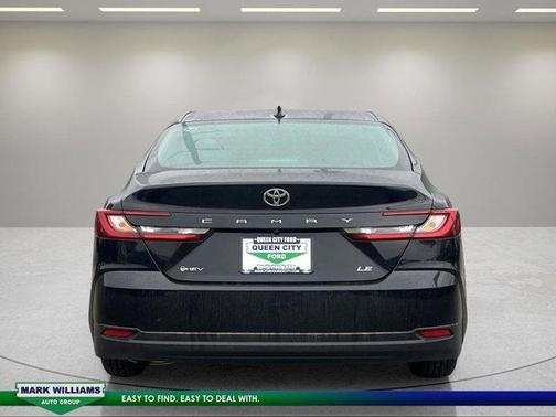Black 2025 Toyota Camry
