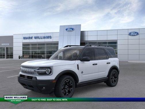 Space White Metallic 2026 Ford Bronco Sport Outer Banks