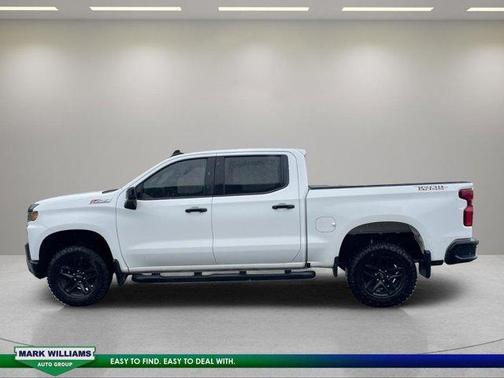 Summit White 2020 Chevrolet Silverado 1500 Custom Trail Boss