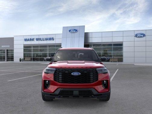 Red Metallic 2026 Ford Explorer ST-Line
