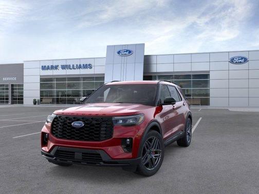 Red Metallic 2026 Ford Explorer ST-Line