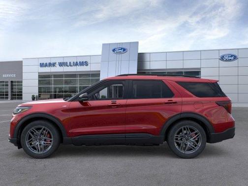 Red Metallic 2026 Ford Explorer ST-Line