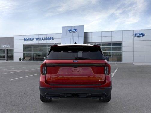 Red Metallic 2026 Ford Explorer ST-Line