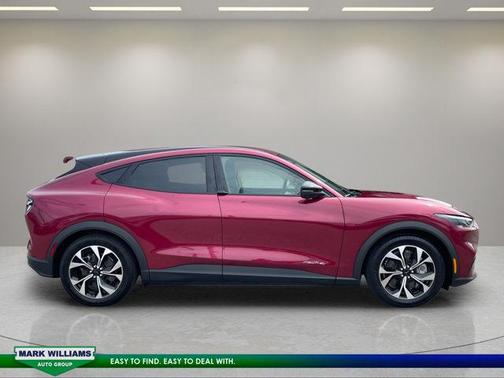 Red 2025 Ford Mustang Mach-E Select