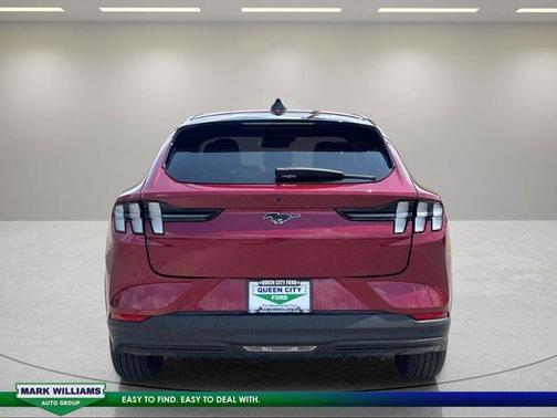 Red 2025 Ford Mustang Mach-E Select