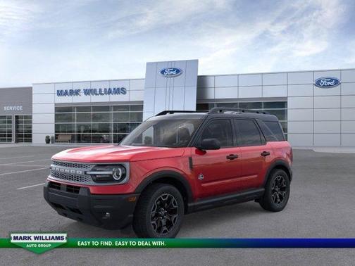Ruby Red Metallic Tinted Clearcoat 2026 Ford Bronco Sport Outer Banks