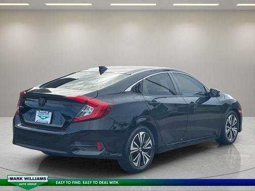 Black 2018 Honda Civic EX-T